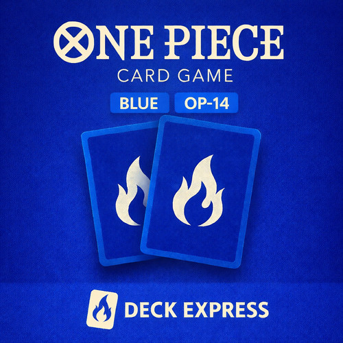One piece op14 - piece, blue
