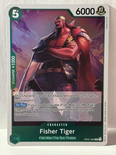 Fisher tiger op07 032 - r, 500