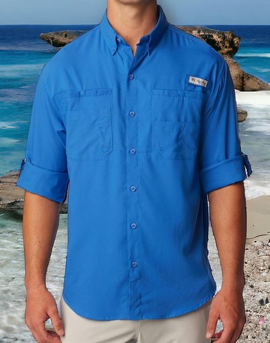 Columbia pfg fishing sun shirt - columbia,
