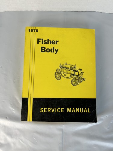 1975 fisher body service - 1975,