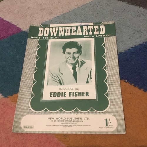 Downhearted eddie fisher - downhearted, .