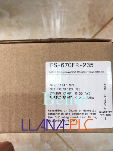1pc fisher 67cfr - fisher, fs-67cfr-235
