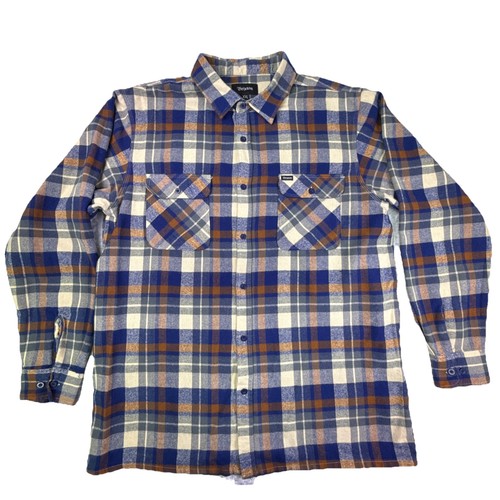 Brixton flannel plaid button - flannel,