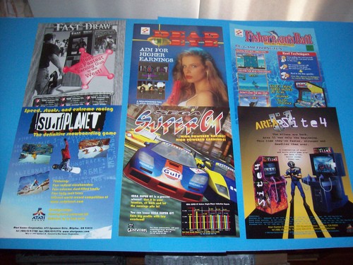 Arcade flyers fisherman bait - flyers,