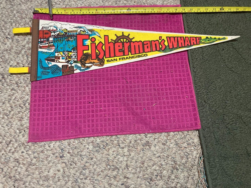Vintage pennant fisherman - vintage, fisherman’s