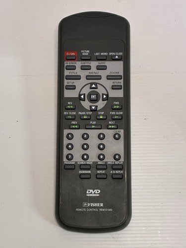 Fisher rem s1000 dvd player - rem-s1000,