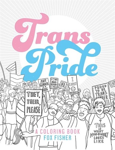 Trans pride coloring - trans,